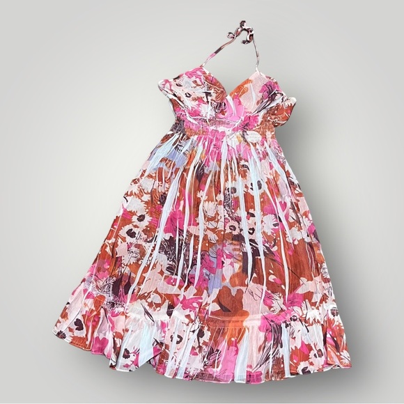 Tiki Palm Summer Dress - Picture 2 of 10